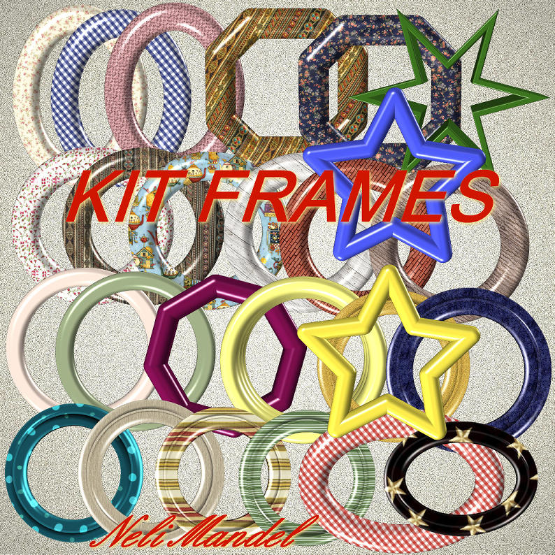 Lugar Encantado da Neli KIT FRAMES FREEBIE