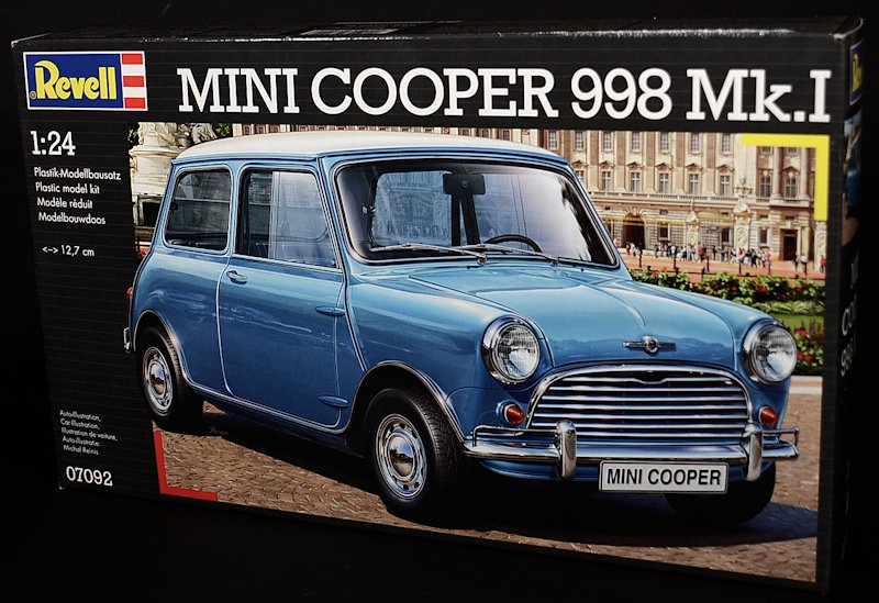 The Modelling News: Review - New Tool Revell 1/24th Mini cooper