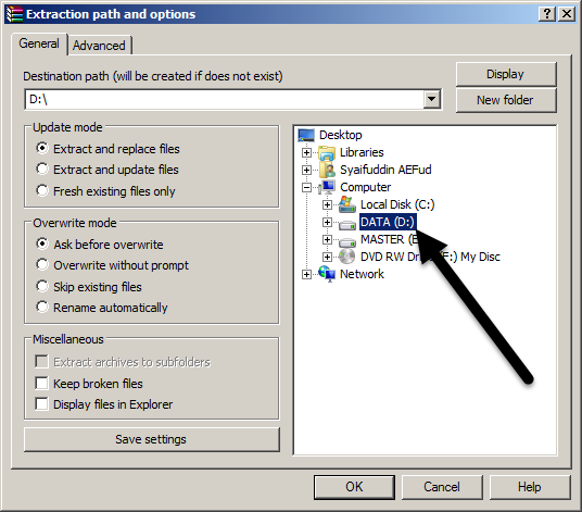 Cara Extract File Bentuk Zip atau Rar dengan mudah - Sya-tutorial