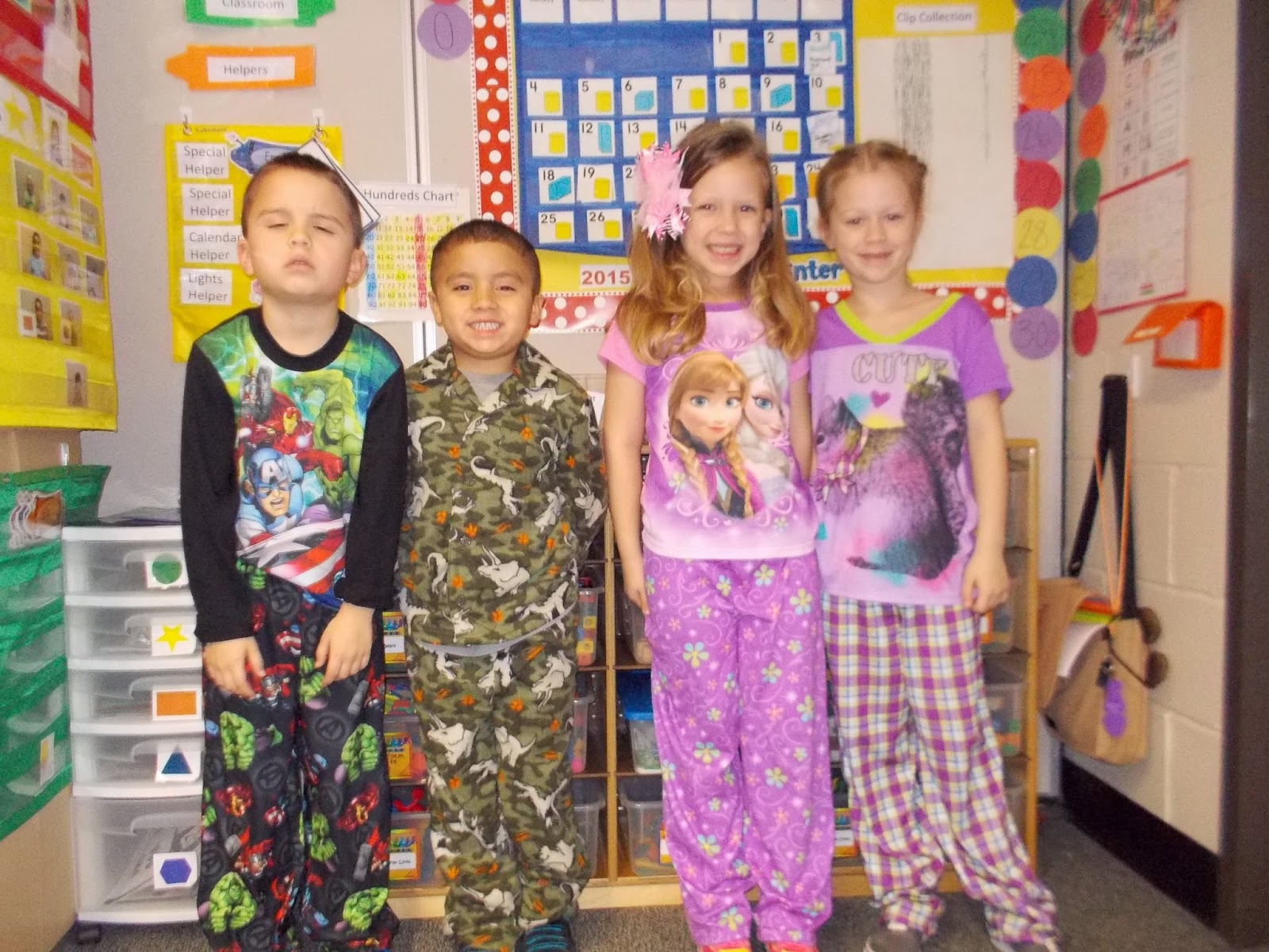 Kindergarten Love Pajama Day!