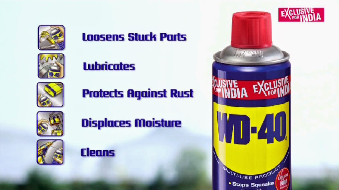 A Coat of Varnish: WD40 the all rounder for maintenance