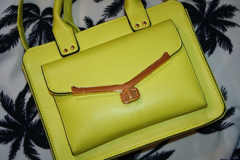 primark yellow bag