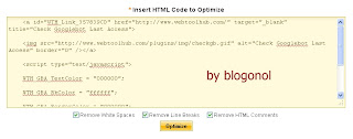 html optimizer