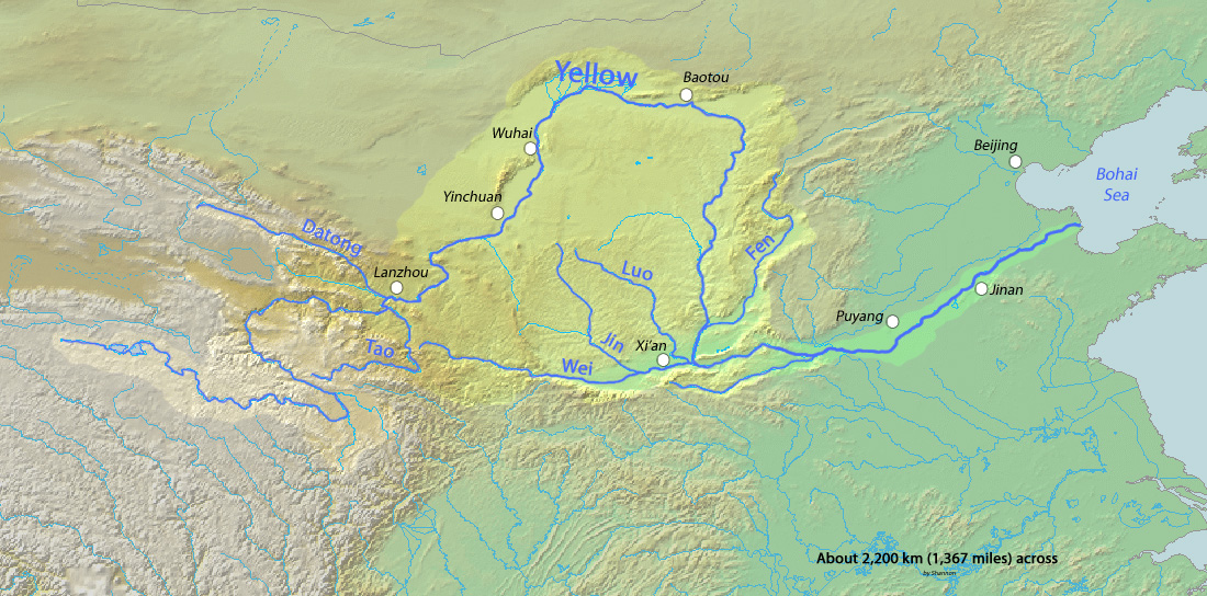Connecting Yellow River with the World History of the Yellow River