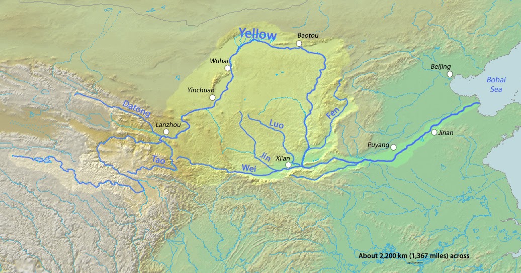 Connecting Yellow River with the World History of the Yellow River