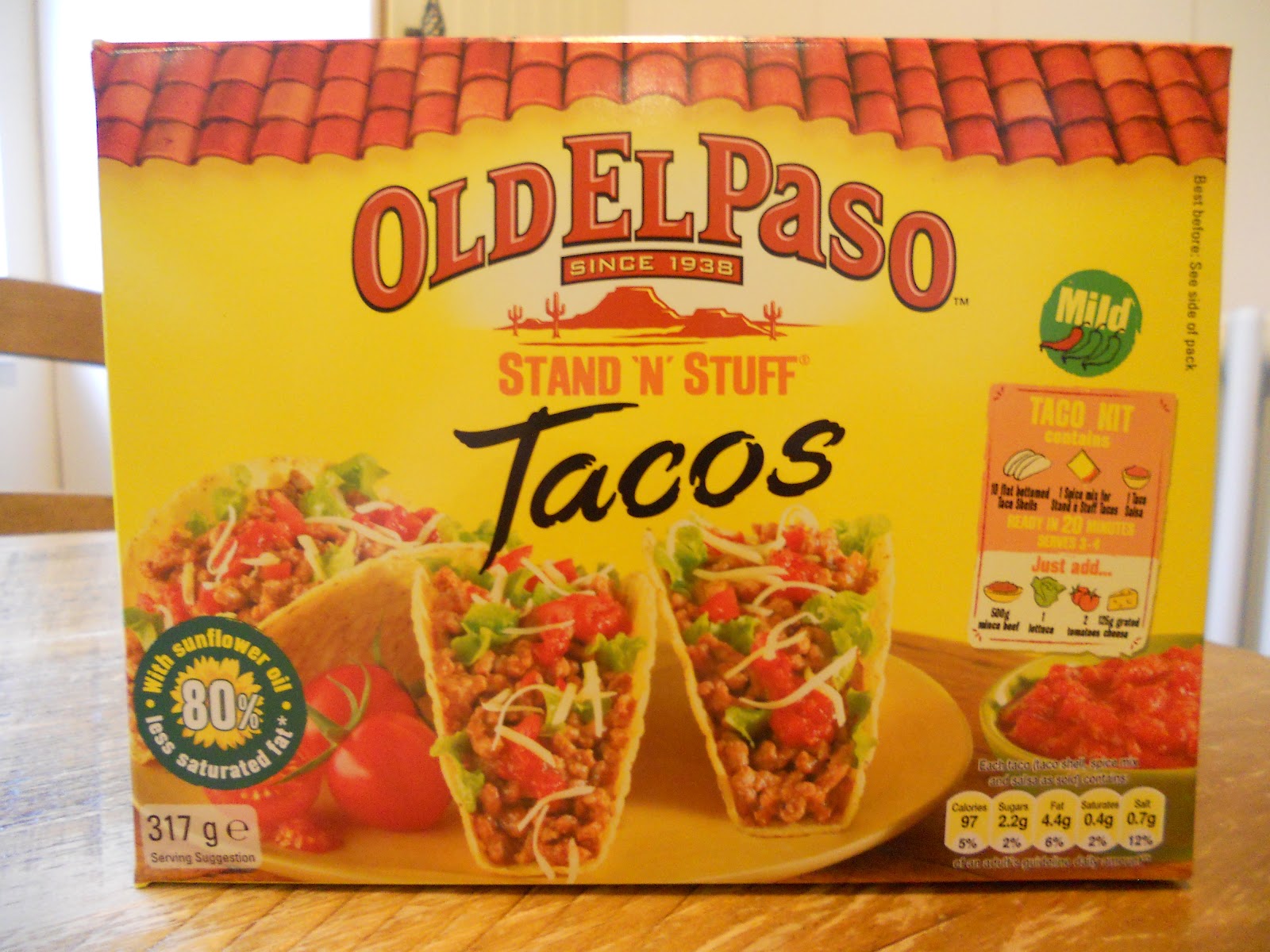 Dinner's Ready Old El Paso Beef Tacos