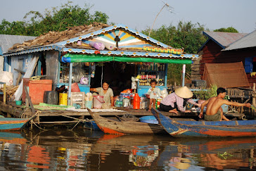 Vietnamese villages in Tonle Sab, Cambodia2