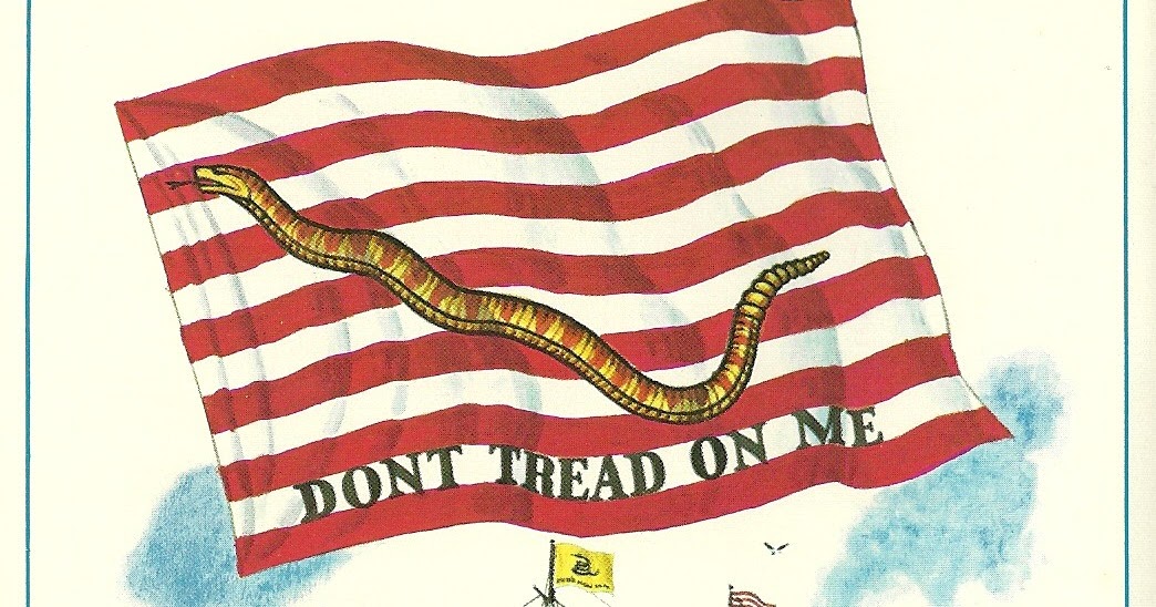 Rogers Park Retro Flags of America the Rattlesnake Flag