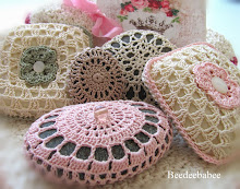 Lovely crocheted goodies from my sweet friend Darla. xo