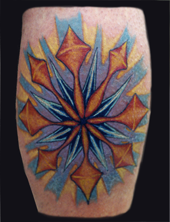 Cross Tattoo On Calf. wallpaper cross tattoos on
