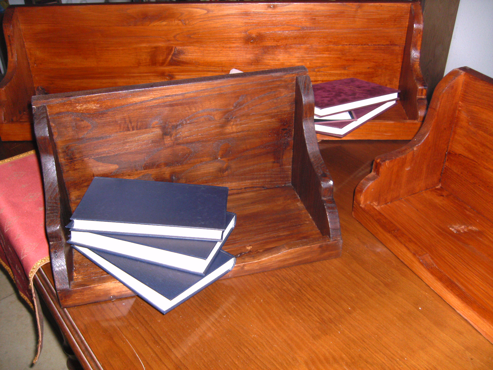 Lavadero de madera: Original estantería para libros