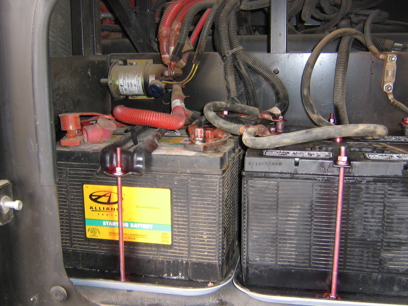 RV Battery Compartment