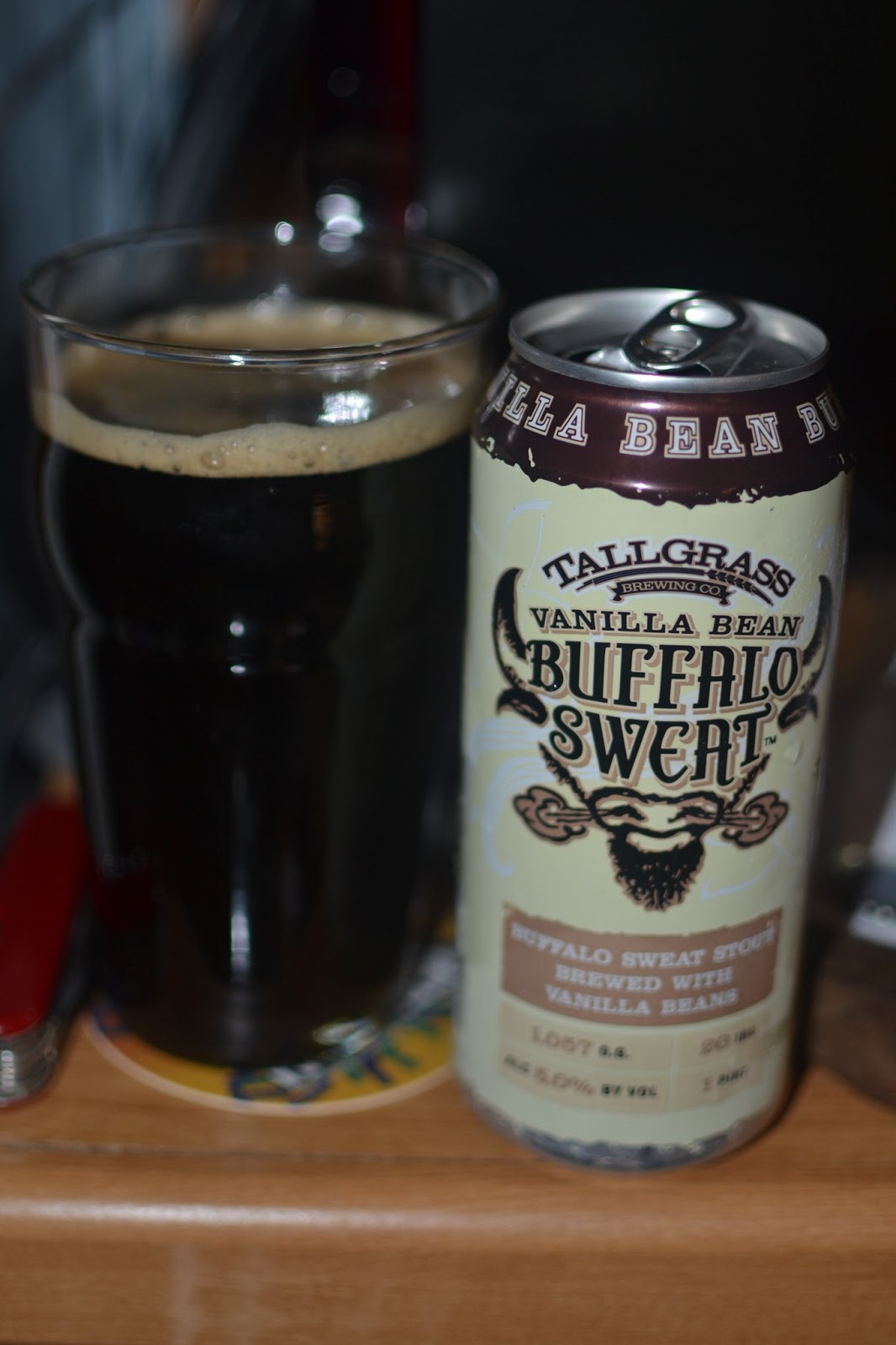 Donnie's Beer Blog Tallgrass Brewing Company Vanilla Bean Buffalo Sweat