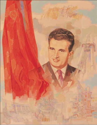 Realismo socialista rumano Eftimie+Modalca%252C+Retrato+de+Nicolae+Ceausescu%252C+1979