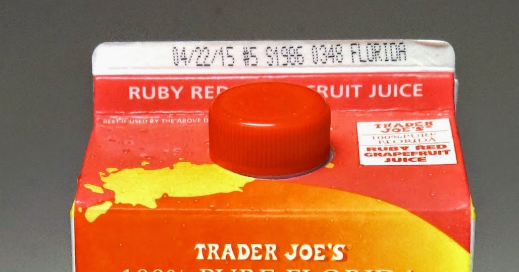 Exploring Trader Joe's Trader Joe's grapefruit juices