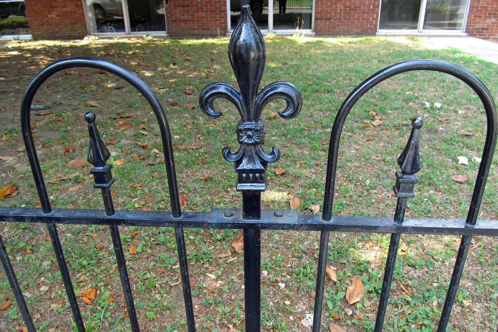 Summit Musings Friday Fences Louisville's Fleurdelis