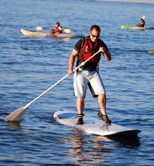 Along the Trail Standup Paddle Boarding The Latest Aquatic Workout
