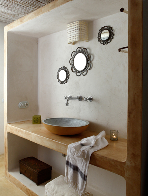 DE CASI TODO UN POCO MAS: baños ,rusticos