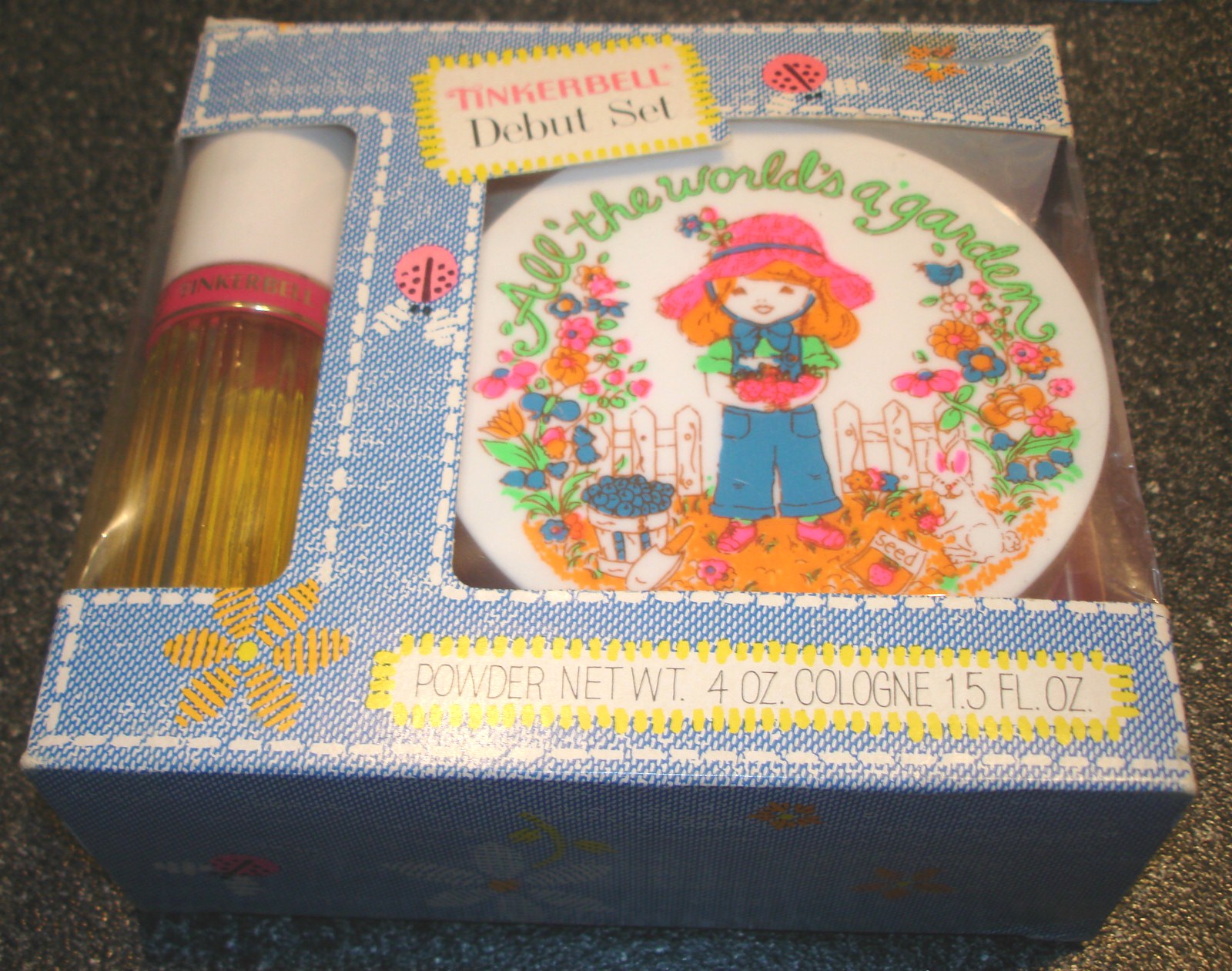 vintage tinkerbell play cosmetics