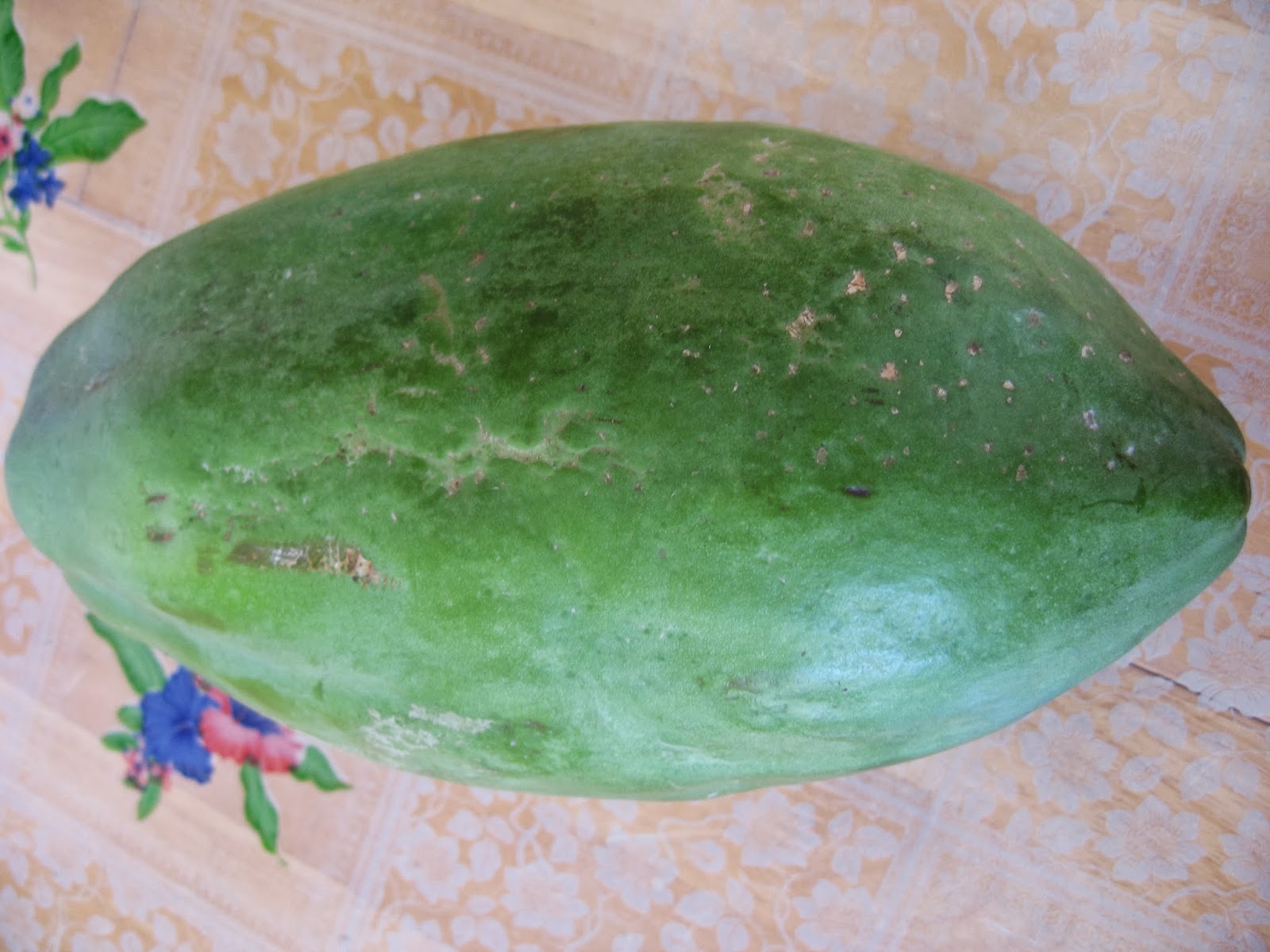 Sumptuous Flavours Green Papaya Tea To Reduce Uric Acid 青木瓜泡茶医痛风