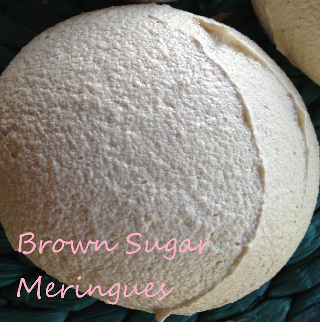 Amy's Mixing Bowl Brown Sugar Meringues