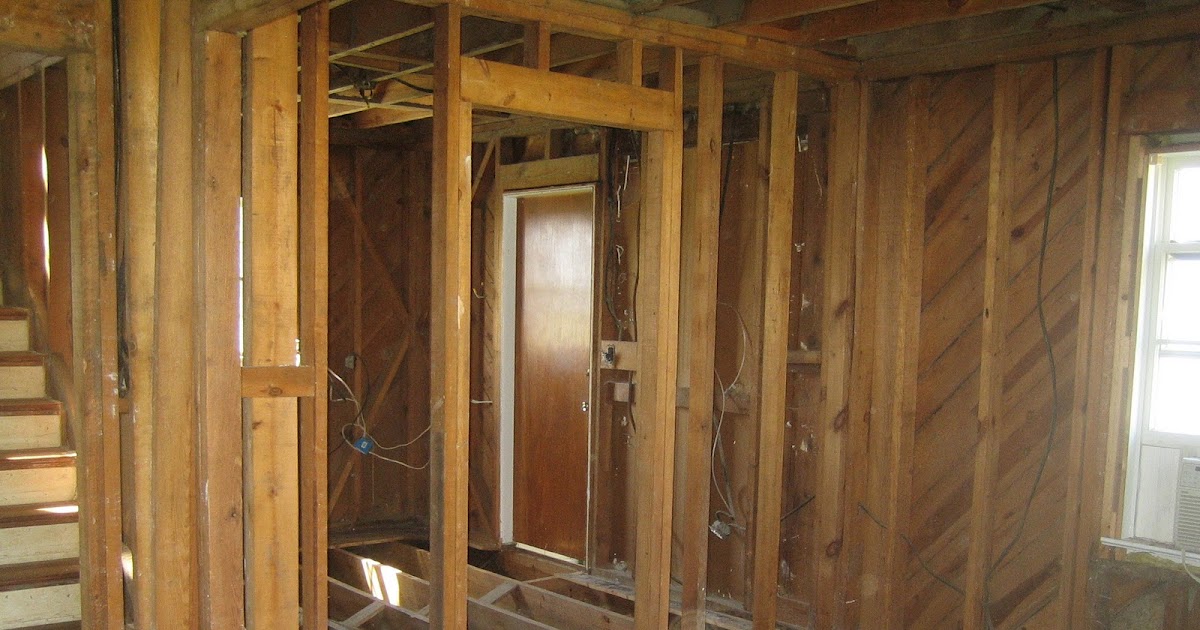 Renovation Steel beam header