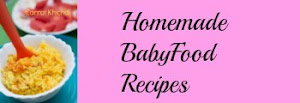 Homemade Babyfood Recipes