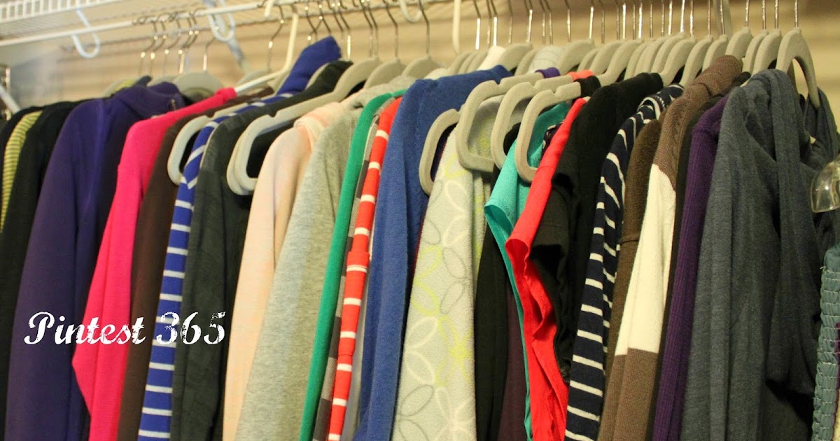 Pintest 365. Friday Favorite Turning Clothing Hangers Around.