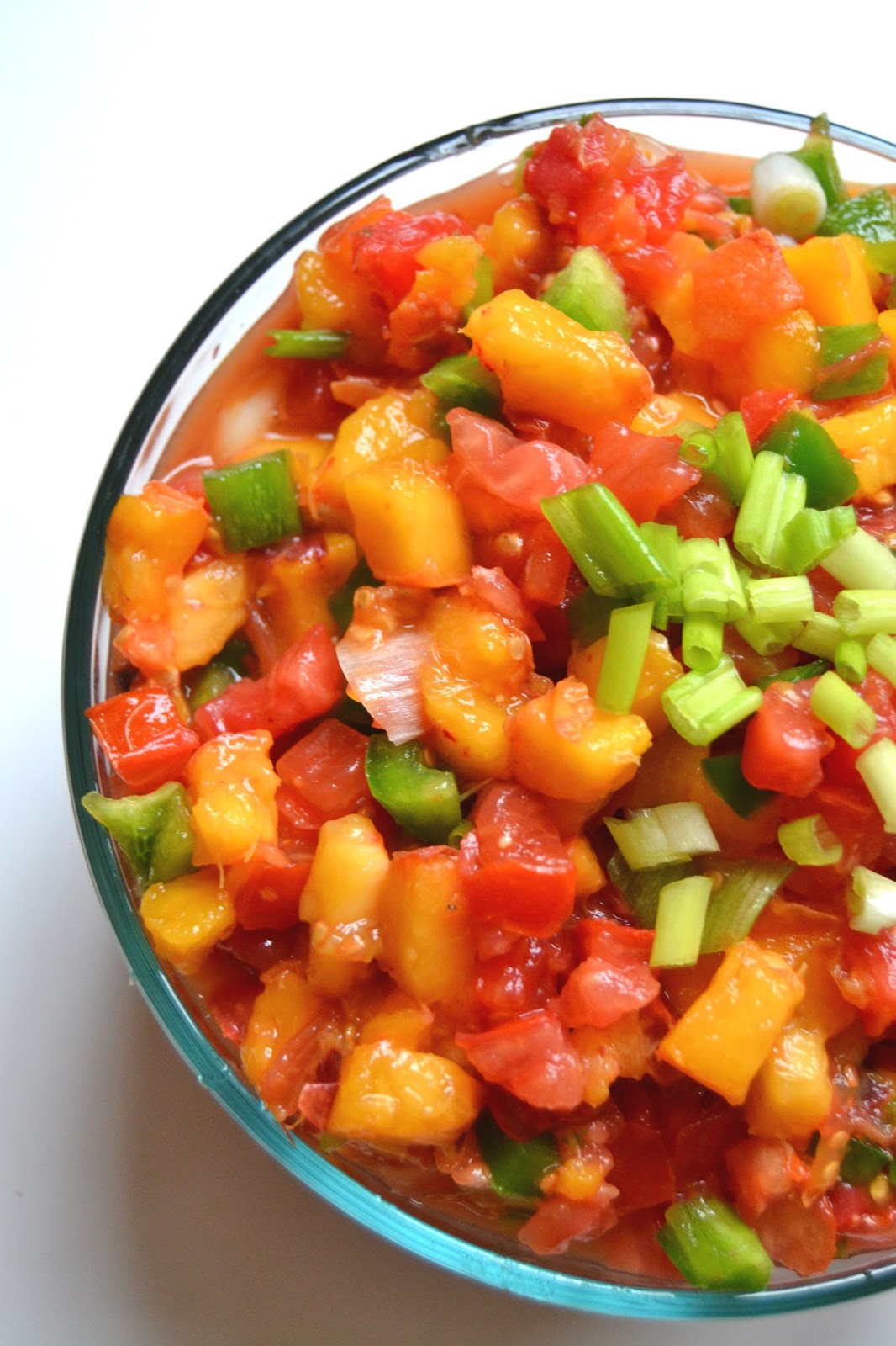 Fresh Peach Salsa The Nutritionist Reviews