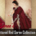 Indian Traditional Red Saree Collection 2013 | Maroon Traditional Saree Designs For Women | Saree Collection