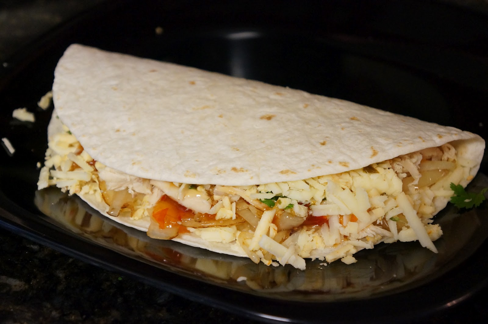 Jacki and John Ate This Sweet Chili Chicken Quesadillas