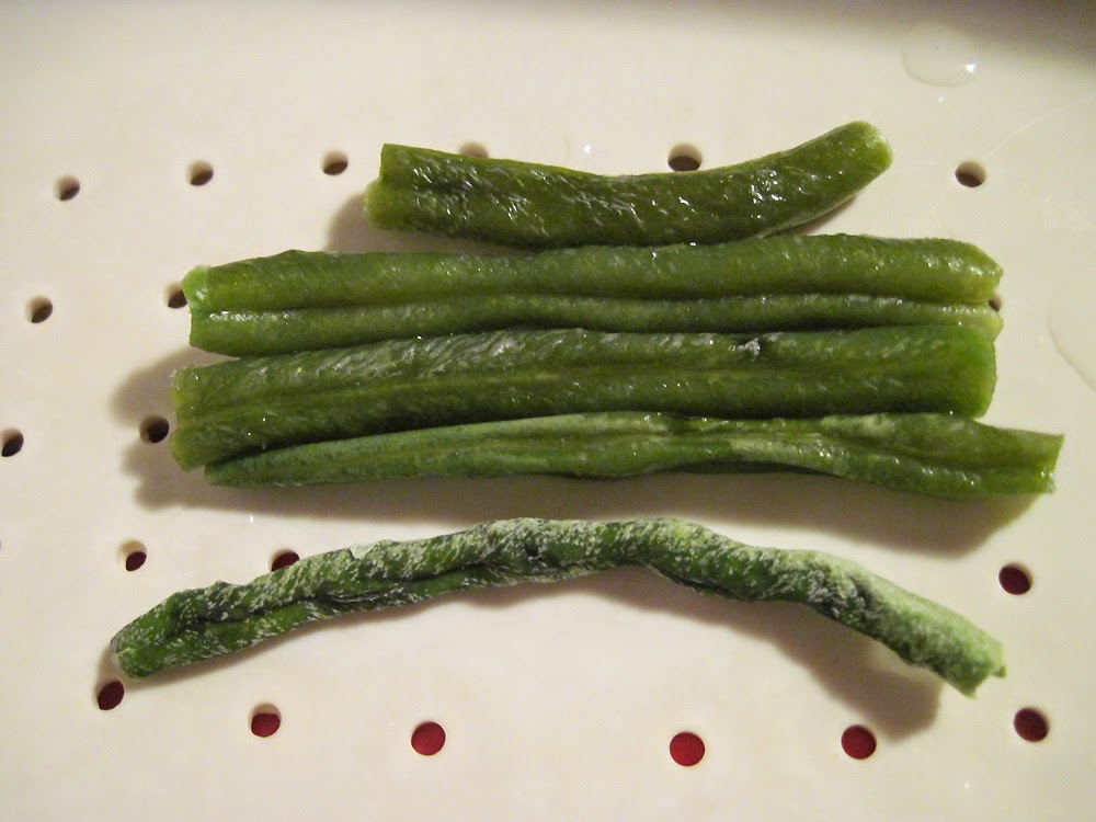 A Slice of Texas blog DEHYDRATED GREEN BEANS Dehydrating and