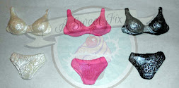 Lingerie Cupcake Toppers