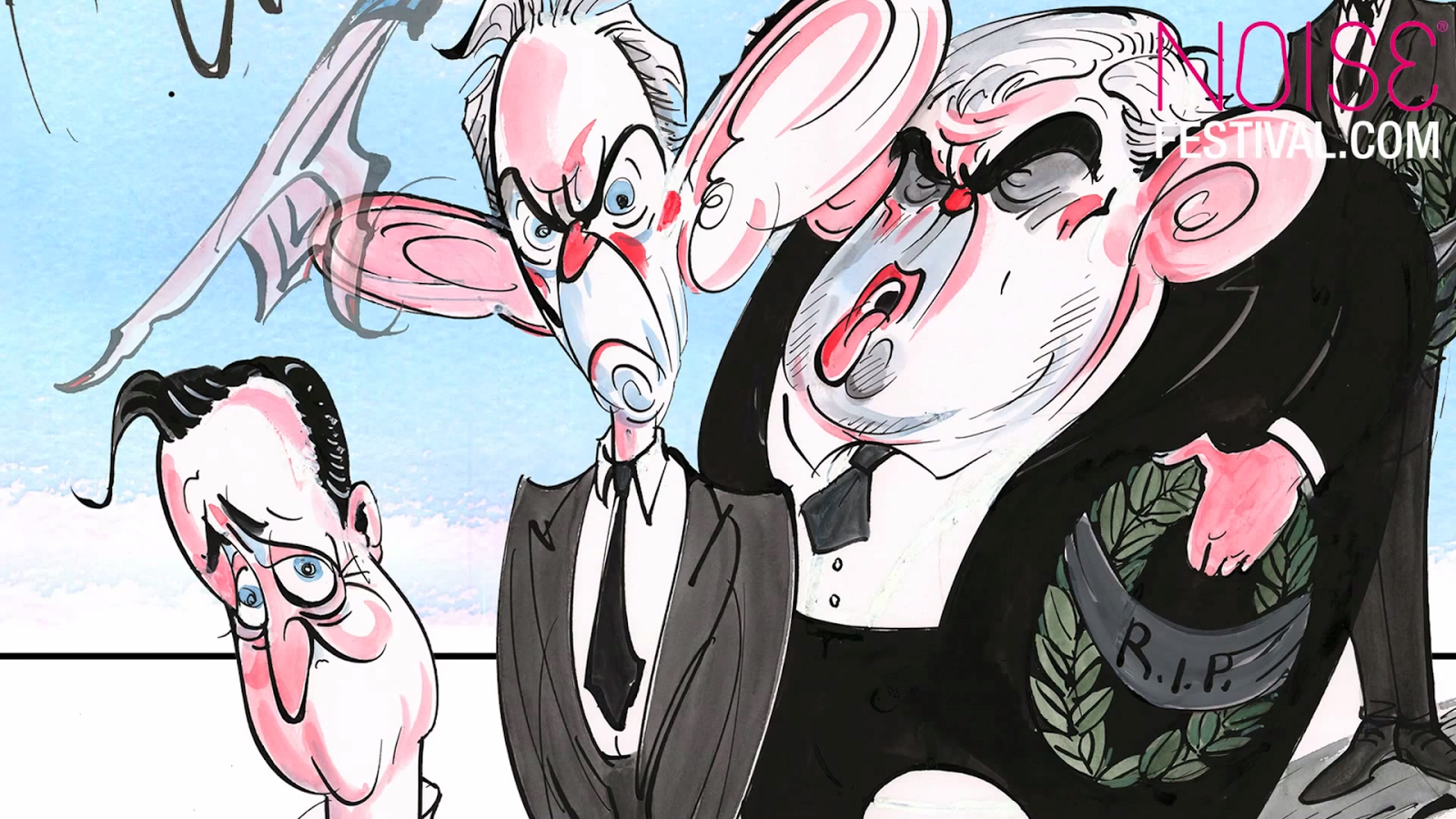 Bado's blog: Gerald Scarfe Talks to Noise Festival 2014