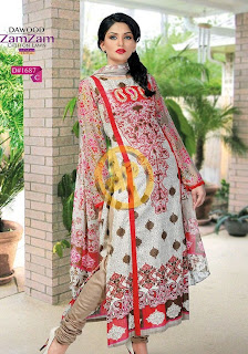 Zam Zam Chiffon Lawn Vol-2 2013 By Dawood Textiles