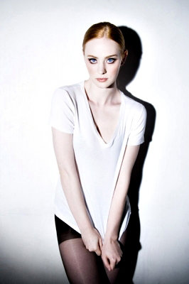 True Blood's Deborah Ann Woll Fashion Magazine Lingerie Pics