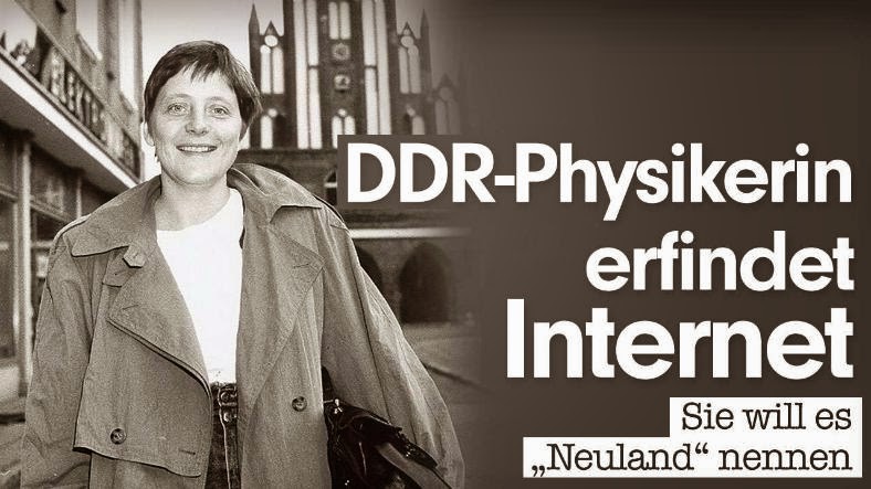 Swiss Lupe News Ohne Mauerfall Merkel Hatte Das Internet Erfunden