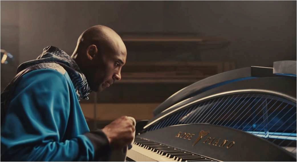 Kobe Bryant Makes Lionel Richie Weep In Foot Locker Nike Grand Piano Ad For The Ix Collection Adstasher