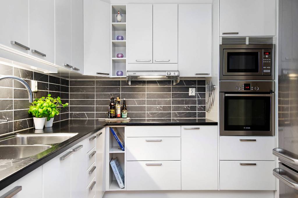 Ideas de revestimientos para las paredes de la cocina - Cocinas con estilo