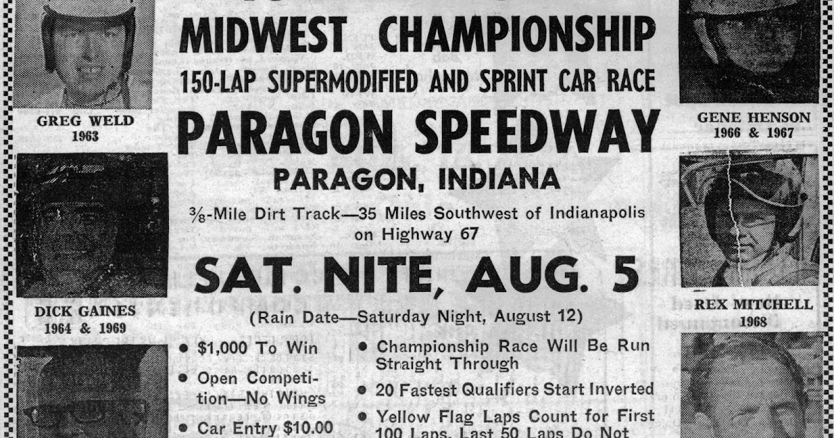 Midwest Racing Archives August 5, 1972
