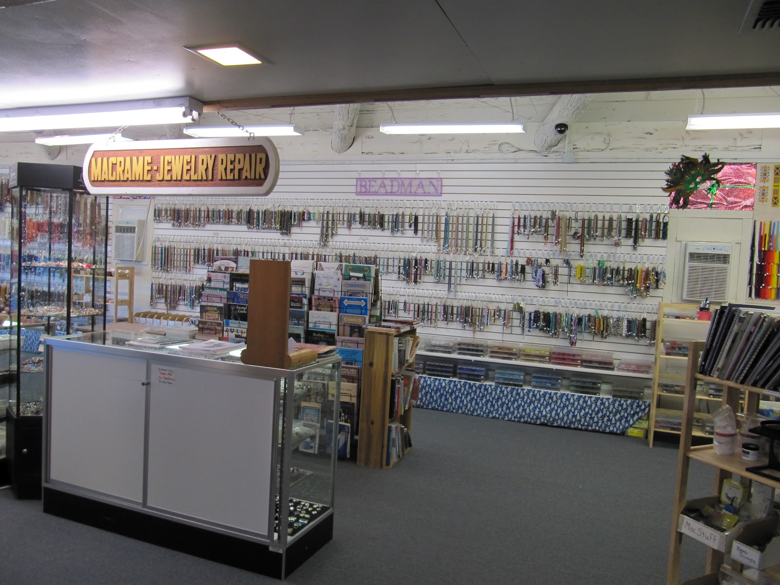 I push my own buttons The Beadman Redding, California