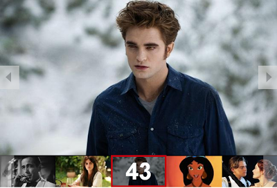18 Enero-  TOTAL FILM: Edward Cullen, ocupa el Nº43 en la lista de los 50 personajes más sexys Edward+cullen