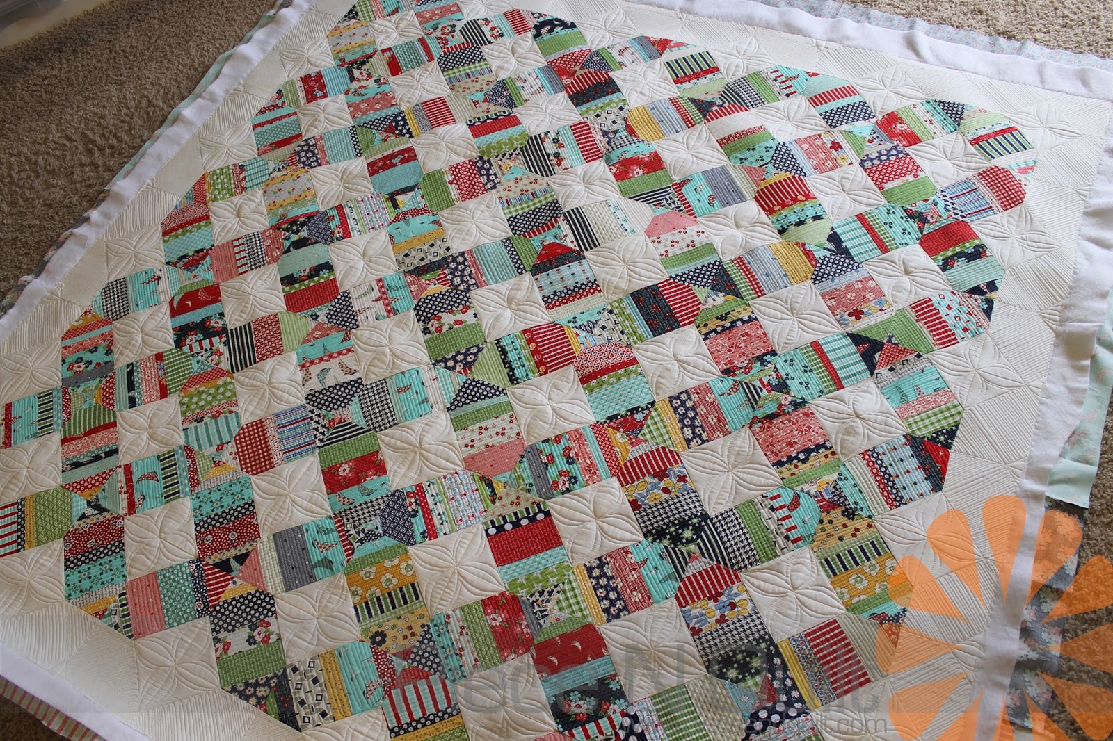 Piece N Quilt Custom Machine Quilting A Fun Border Idea!