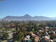 View of Santiago from Gabriel & Silvina's apartment (img )