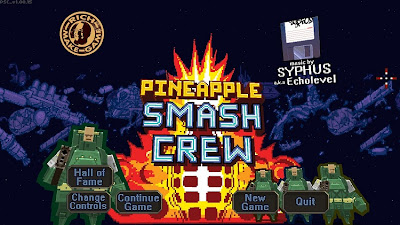 Pineapple Smash Crew title screen