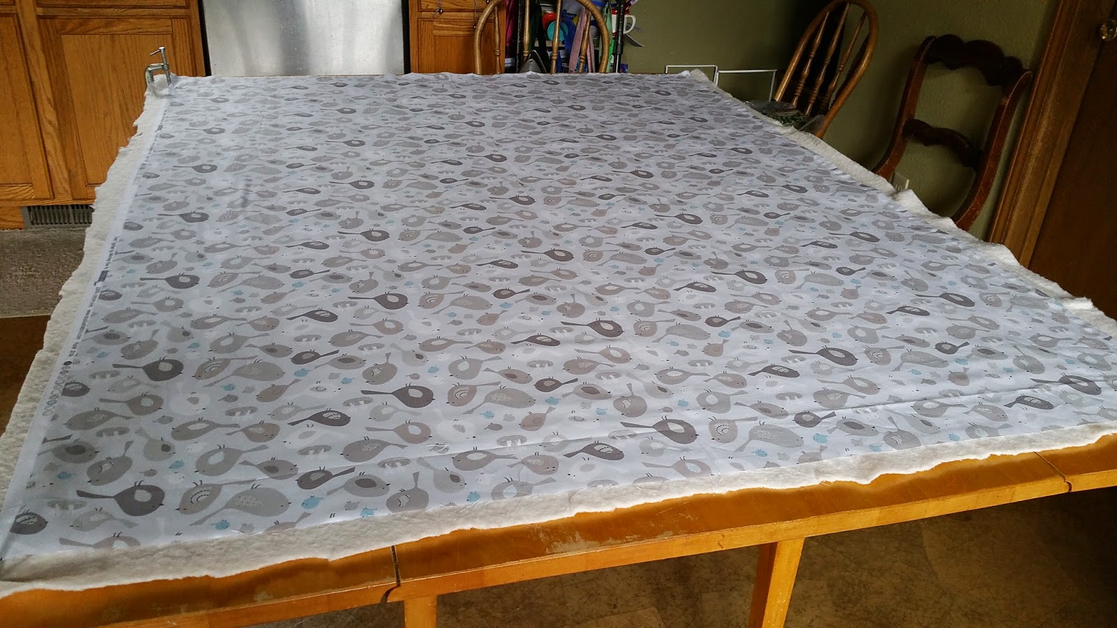 Sara's Quilting Corner Elmers Glue Quilt Basting Tutorial