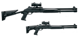Benelli M4 combat shotgun