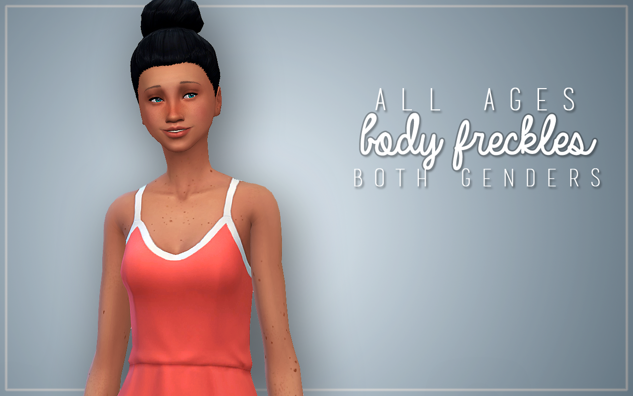 sims 4 freckles body sims 4 freckles body