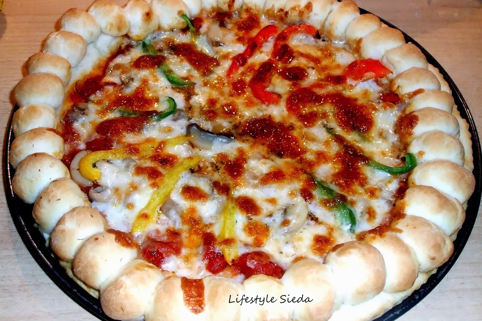 ★Lifestyle Sieda★ Çiçek Pizza Orjinal italyan Pizza Hamuru