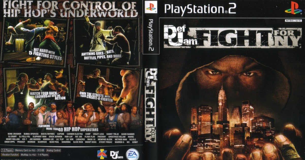 Games Covers Def Jam Fight For NY Xbox